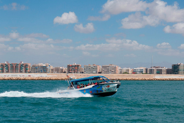 catamaran a tabarca desde santa pola